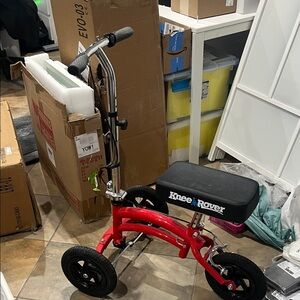 Red Knee Rover for leg, ankle, knee injuries or chronic pain